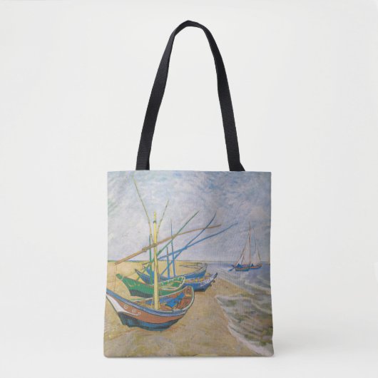 Fischerboote | Vincent van Gogh Tasche (Vorderseite)
