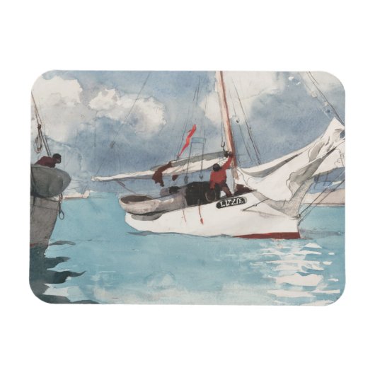 Fischerboote, West Magnet (Horizontal)