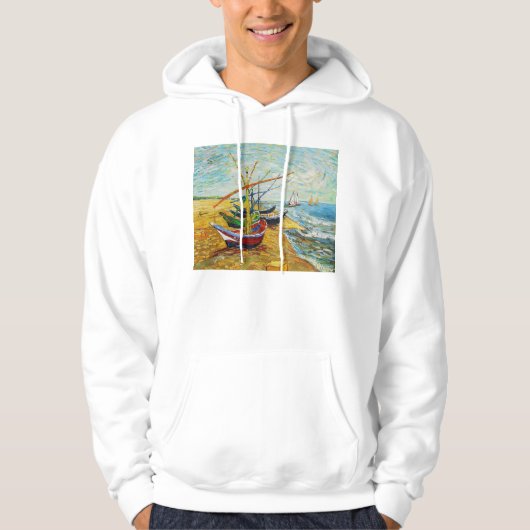 FischerbooteHoodie Van Gogh Hoodie (Vorderseite)