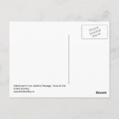 Fischerbucht, Ostpassage, Nova Scotia. Postkarte (Rückseite)