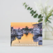 Fischerbucht, Ostpassage, Nova Scotia Postkarte (Stehend Vorderseite)