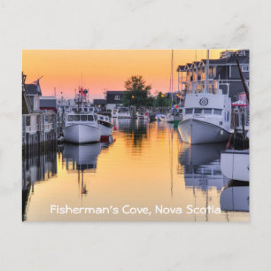 Fischerbucht, Ostpassage, Nova Scotia Postkarte