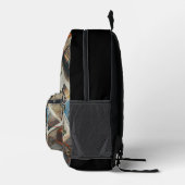 Fischerdeck individuell bedruckter Rucksack (Rechts)