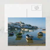 Fischerdorf Ferragudo, Algarve, Portugal Postkarte (Vorne/Hinten)