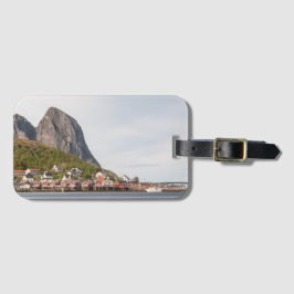 Fischerdorf Lofoten - Norwegen Gepäckanhänger