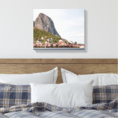 Fischerdorf Lofoten - Norwegen Leinwanddruck (Insitu (Schlafzimmer))