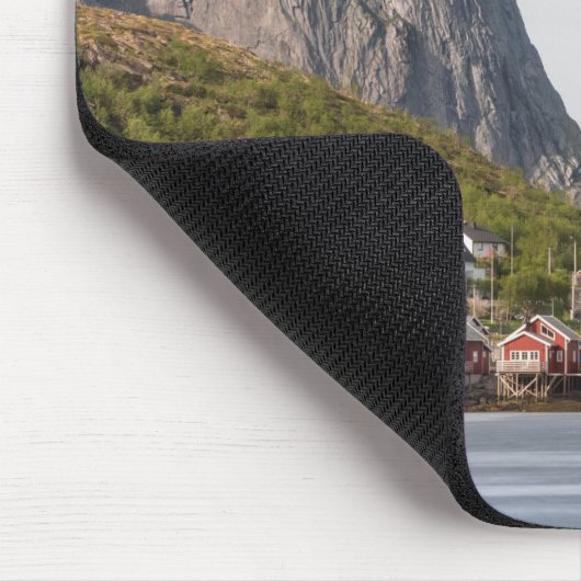 Fischerdorf Lofoten - Norwegen Mousepad (Ecke)