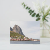 Fischerdorf Lofoten Postkarte (Stehend Vorderseite)