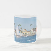 Fischerdorf - Marina Del Rey, CA Mattglastasse (VorderseiteRechts)