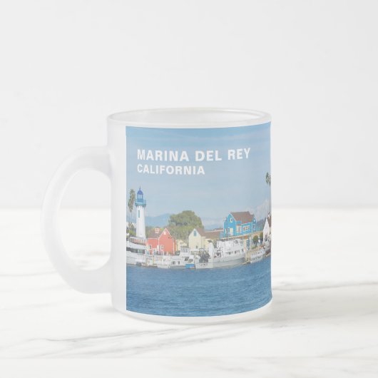 Fischerdorf - Marina Del Rey, CA Mattglastasse (Links)