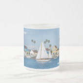 Fischerdorf - Marina Del Rey, CA Mattglastasse (Mittel)