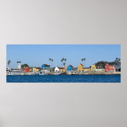 Fischerdorf - Marina Del Rey, CA Poster (Vorne)