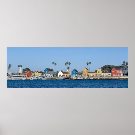Fischerdorf - Marina Del Rey, CA Poster (Vorne)