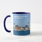 Fischerdorf - Marina Del Rey, CA Tasse (Links)