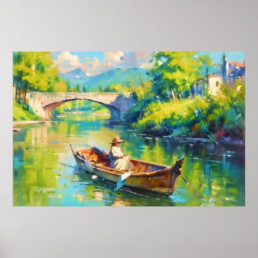 Fischerdorf Poster (Vorne)