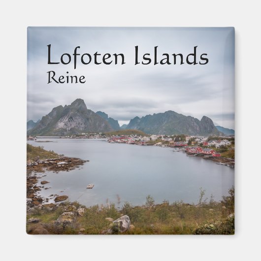 Fischerdorf Reine, Lofoten-Inseln Magnet (Vorne)