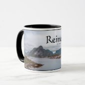 Fischerdorf Reine Lofoten Tasse (Vorderseite Links)