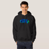 Fischerei146 grün und blau hoodie (Vorne ganz)