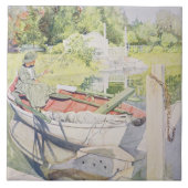 Fischerei, 1909 fliese (Vorderseite)