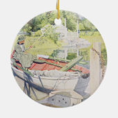 Fischerei, 1909 keramikornament (Hinten)