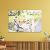 Fischerei, 1909 leinwanddruck (Insitu (Wohnzimmer))