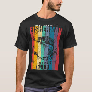 Fischerei 1961 61. Geburtstag 96 Jahre alter Fisch T-Shirt