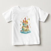 Fischerei 1. Geburtstag Baby T-shirt (Vorderseite)