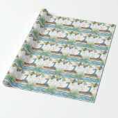 Fischerei 1. Geburtstag Geschenkpapier (Ungerollt)