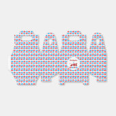 Fischerei 1. Geburtstag Geschenkschachtel (Ungefaltet)