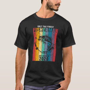 Fischerei 2020 2. Geburtstag 96 Jahre alter Fische T-Shirt