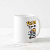 Fischerei-Achtsamkeit  Kaffeetasse (VorderseiteRechts)