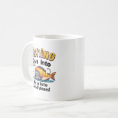 Fischerei-Achtsamkeit  Kaffeetasse (Vorderseite Links)
