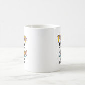 Fischerei-Achtsamkeit  Kaffeetasse (Mittel)
