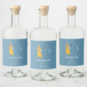 Fischerei Alkoholflaschenetikett (Flaschen)
