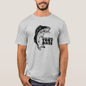 FISCHEREI ALLE ÜBER diesen BASS LUSTIG T-Shirt (Vorderseite)