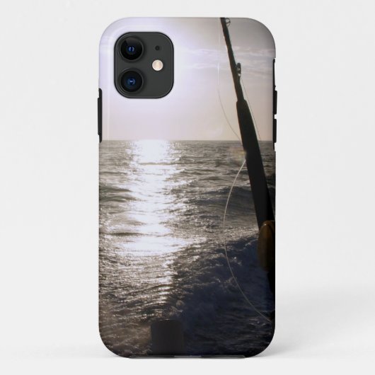 Fischerei am Fall des Sonnenuntergangs iPhone5 Case-Mate iPhone Hülle (Rückseite)