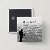 Fischerei am See Button (Vorne & Hinten)