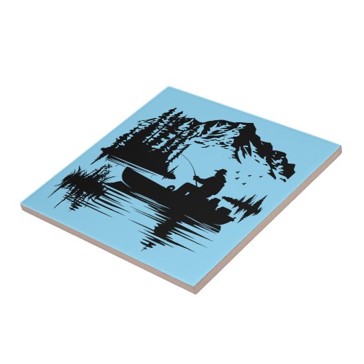 Fischerei am See Fliese (Seite)