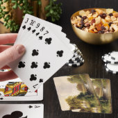 Fischerei: Angeln (Öl auf Leinwand) Spielkarten (In Situ)