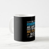 Fischerei Art All Fisherman Kaffeetasse (Vorderseite Links)