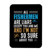 Fischerei Art All Fisherman Magnet (Vertikal)
