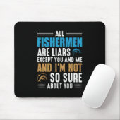 Fischerei Art All Fisherman Mousepad (Mit Mouse)