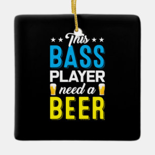 Fischerei Art Dieser Fisher braucht ein Bier Keramikornament