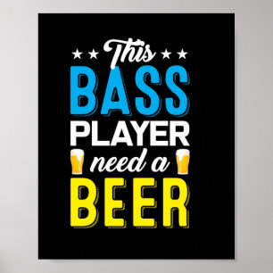Fischerei Art Dieser Fisher braucht ein Bier Poster