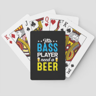 Fischerei Art Dieser Fisher braucht ein Bier Spielkarten