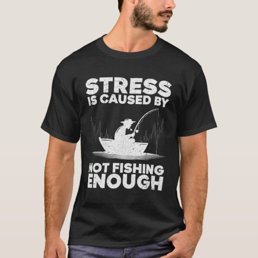 Fischerei auf Bassfischen T-Shirt (Vorderseite)
