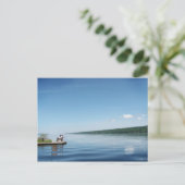 Fischerei auf dem Cayuga-See Postkarte (Stehend Vorderseite)