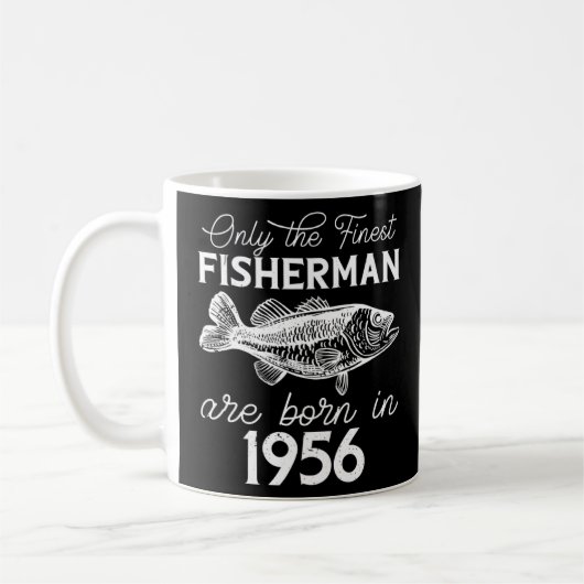 Fischerei auf Fischereiole Kaffeetasse (Links)