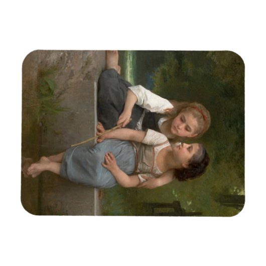 Fischerei auf Frosch durch William-Adolphe Bouguer Magnet (Horizontal)