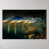 Fischerei auf Kormorane Tsuchiya Koitsu 1940 Poster (Vorne)